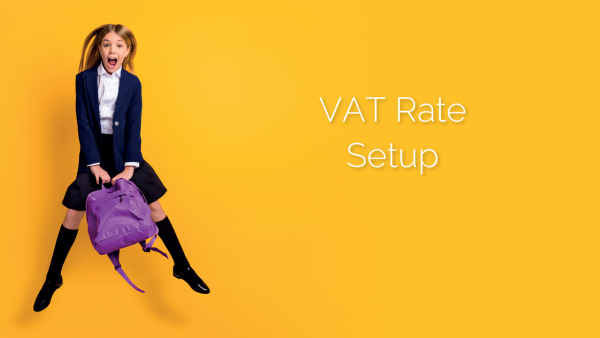VAT Rate Setup